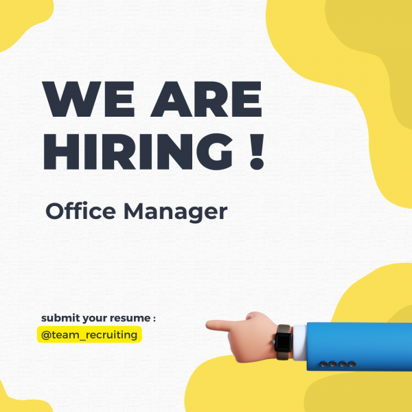IT company is looking for an Office Manager