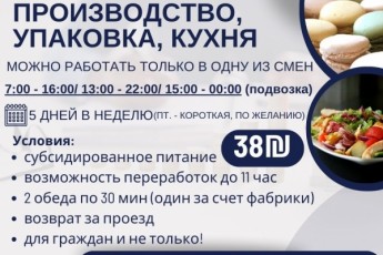Завод выпечки в Нетании