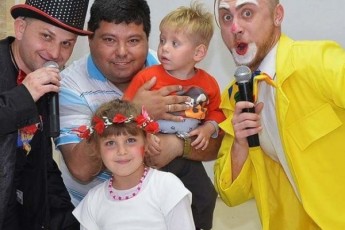 Клоуны на детский день рождения