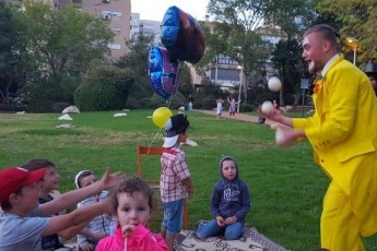 Организация детских праздников в Израиле - Клоун Мишаня